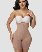 Shapshe® Lace Accent Faja Open Bust Body Shaper
