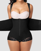 Shapshe® Fajas Open Bust Double Layer Waist Trainer Body Shaper