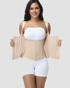 Shapshe® Double Layer Compression Curved Boned Waist Trainer