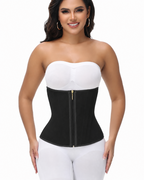 Zip & Breasted Waist Trainer Tummy Control Corset