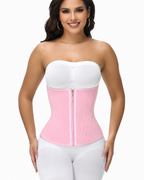 Zip & Breasted Waist Trainer Tummy Control Corset