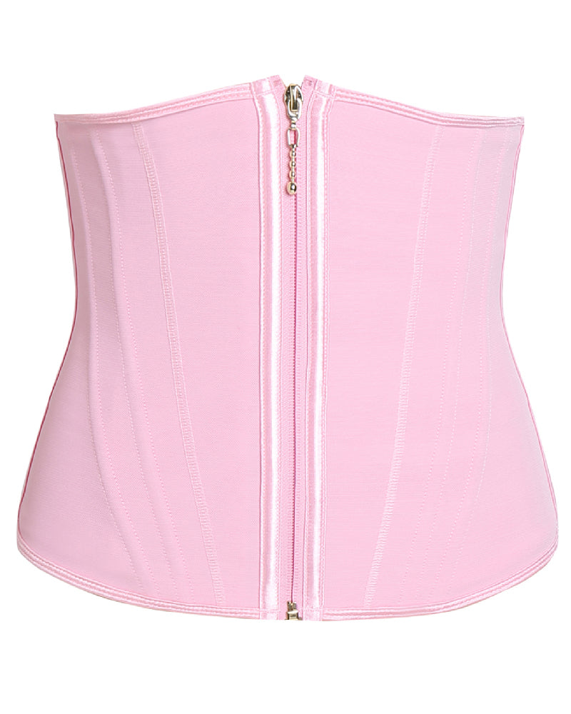 Zip & Breasted Waist Trainer Tummy Control Corset