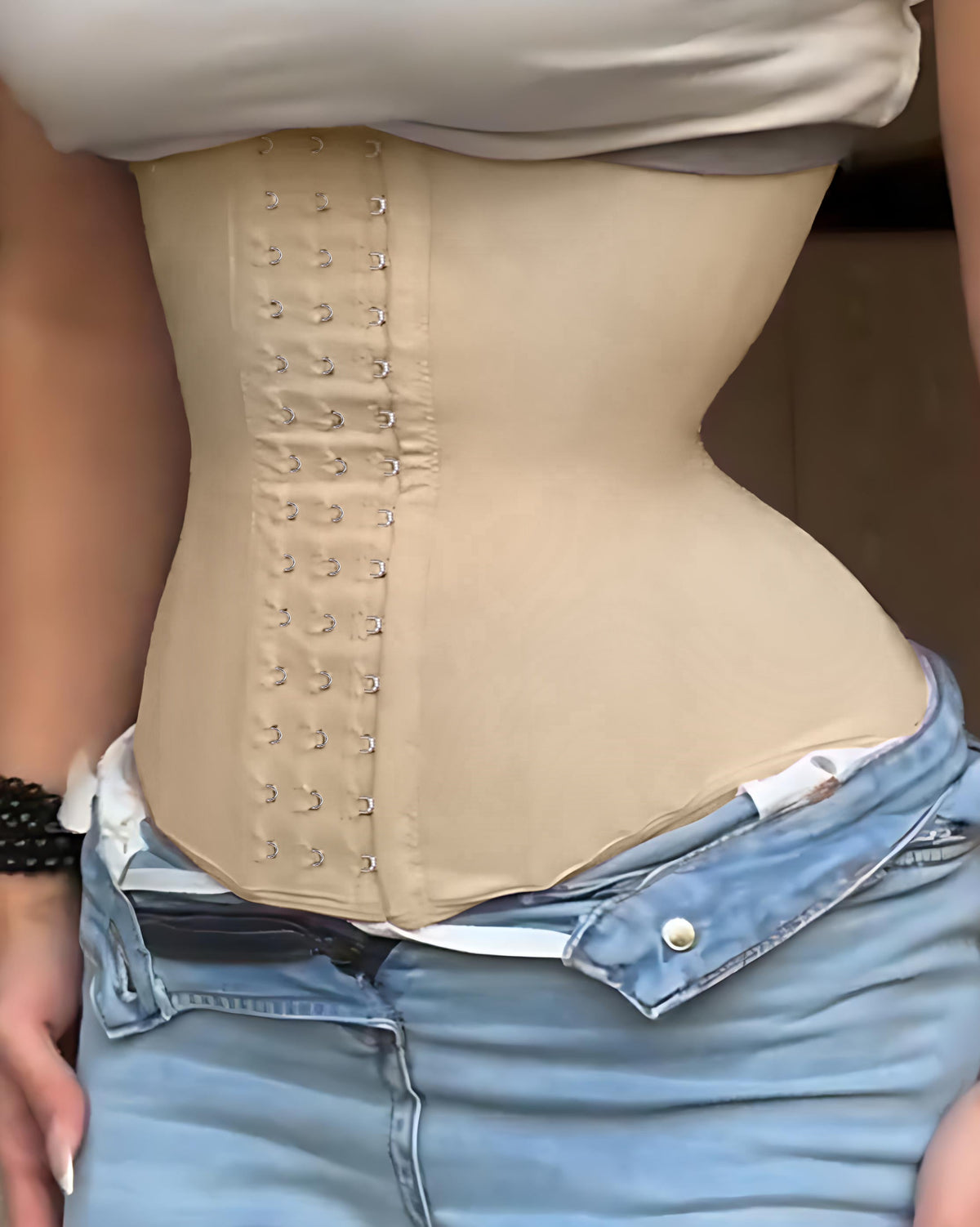 Fajas Colombianas Steel Bone Abdominal Compression Waist Trainer