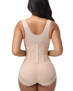 Shapshe® Fajas Open Bust Double Layer Waist Trainer Body Shaper