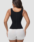 Shapshe® Boned Latex Waist Trainer Vest with Built-in Bra