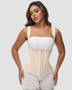 Shapshe® Open Bust Steel Bones Tummy Control Waist Trainer Vest