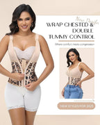 Shapshe® Fajas Colombianas Waist Trainer with Built-in Bra
