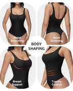 Shapshe® Seamless Tummy Control Thong Body Shaper