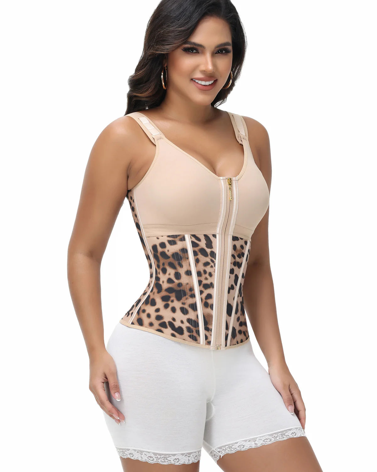 Shapshe® Fajas Colombianas Waist Trainer with Built-in Bra