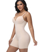 Shapshe® Seamless Tummy Control Shapewear Bodysuit with Built-In Bra