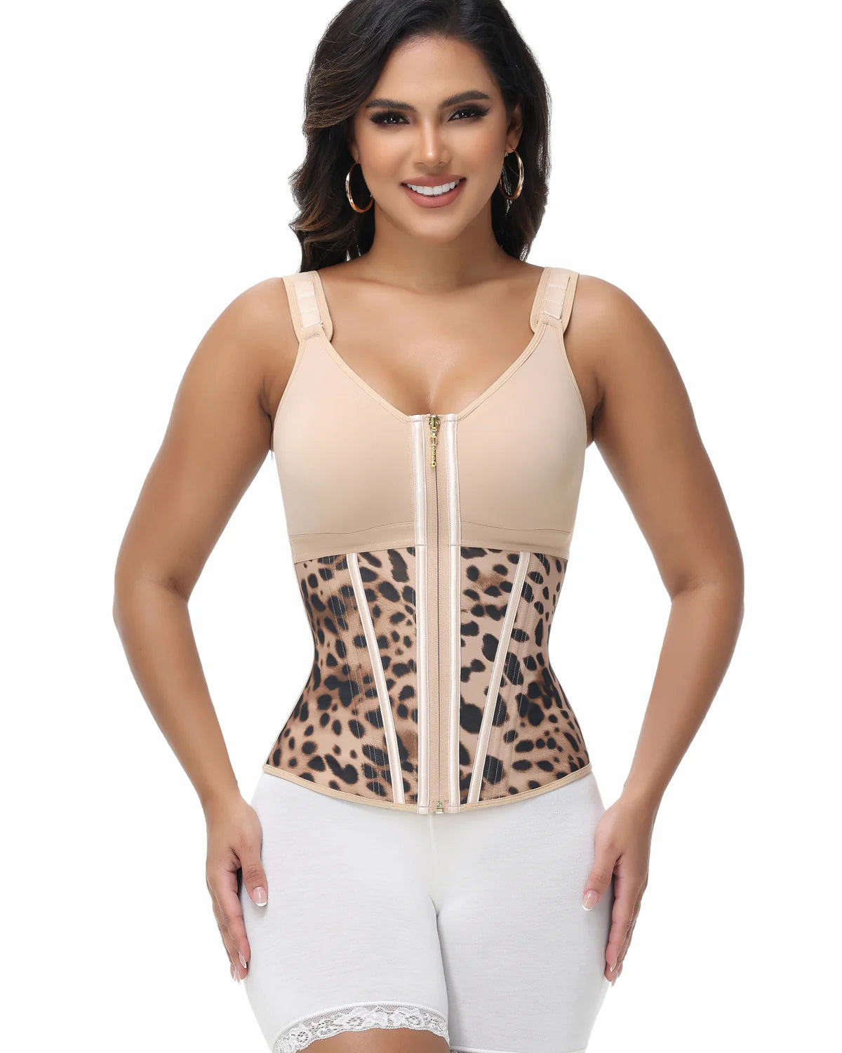 Shapshe® Fajas Colombianas Waist Trainer with Built-in Bra