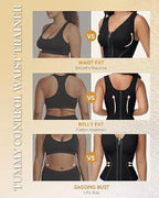 Shapshe® Tummy Control Hourglass Waist Trainer with Built-in Bra
