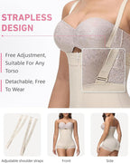 Shapshe® Faja Shaper Tummy Control Shapewear Bodysuit
