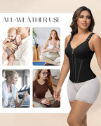 Shapshe® Fajas Colombianas Waist Trainer with Built-in Bra