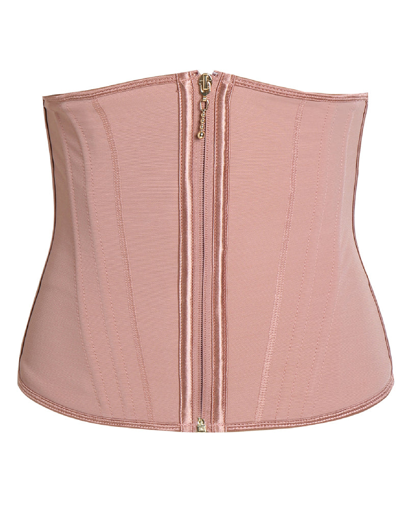 Zip & Breasted Waist Trainer Tummy Control Corset