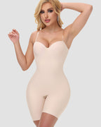 Shapshe® Seamless Tummy Control Body Shaper with Detachable Straps
