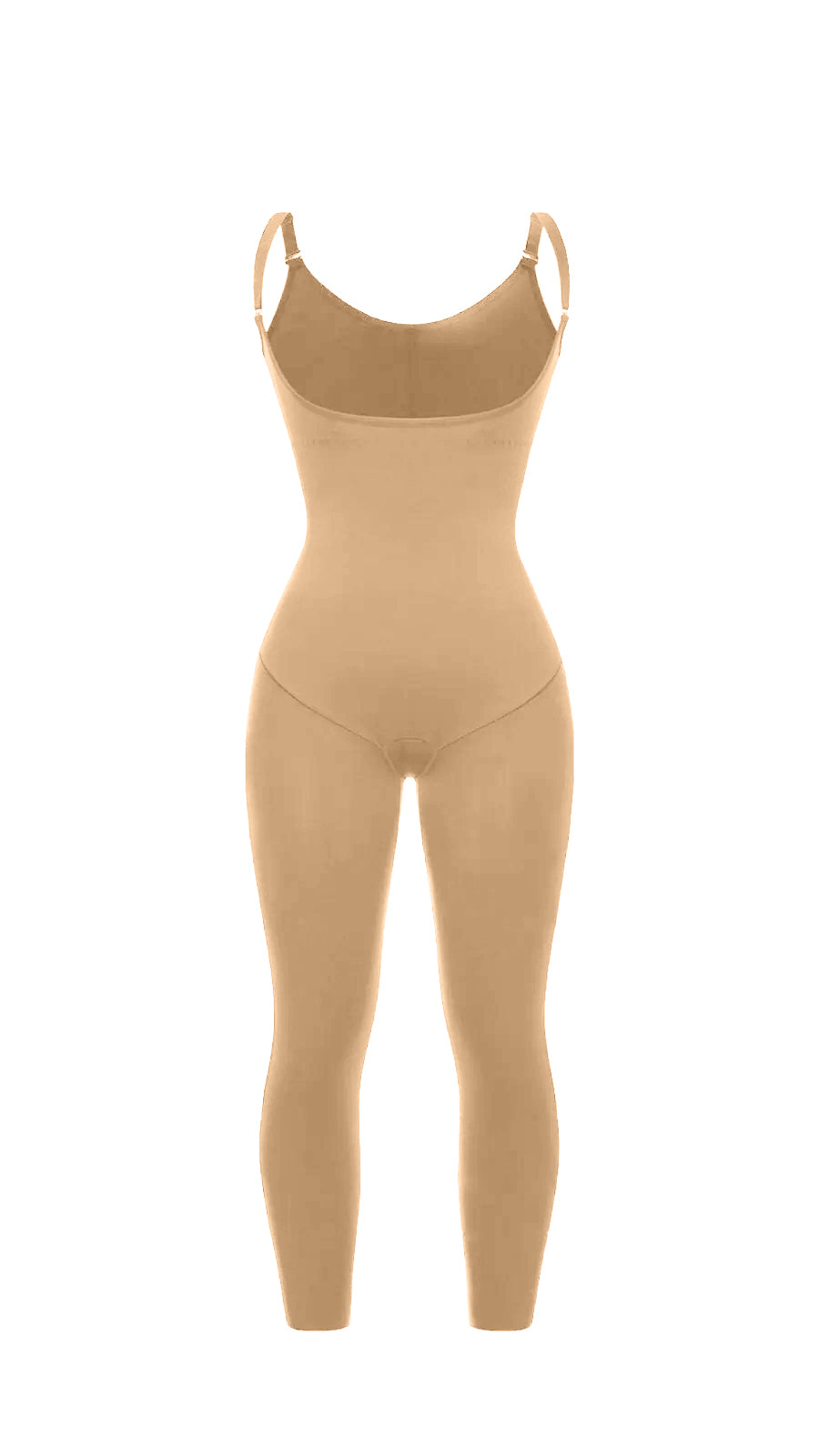Seamless Slimming Open Bust Full Body Shapewear Jumpsuit Bodyshaper