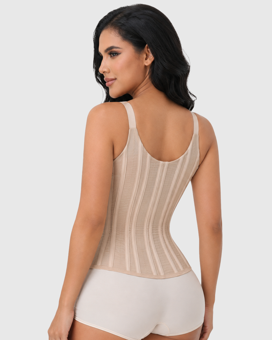 Shapshe® Steel Hourglass Shapewear Vest Waist Trainer Corset