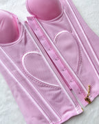 Shapshe® Love Pattern Waist Trainer with Built-in Bra