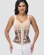 Shapshe® Boned Latex Waist Trainer Vest with Built-in Bra