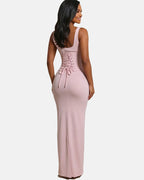 Hourglass Figure Body Shaper The Corset Maxi Dress Two-Piece Set