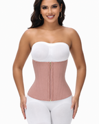 Zip & Breasted Waist Trainer Tummy Control Corset