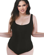 Shapshe® Seamless Back Lace-up Tummy Control Bodysuit