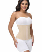 Zip & Breasted Waist Trainer Tummy Control Corset