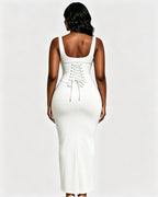 Hourglass Figure Body Shaper The Corset Maxi Dress Two-Piece Set