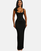 Hourglass Figure Body Shaper The Corset Maxi Dress Two-Piece Set