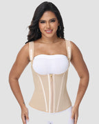 Shapshe® Open Bust Steel Bones Tummy Control Waist Trainer Vest