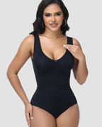 Shapshe® Lace Slimming Tummy Control Shapewear Bodysuit
