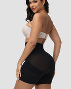 Shapshe® High Waist Mesh Cross Tummy Control Shaping Shorts