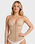 Shapshe® Fajas Colombianas Underwire Waist Trainer with Padded Bra