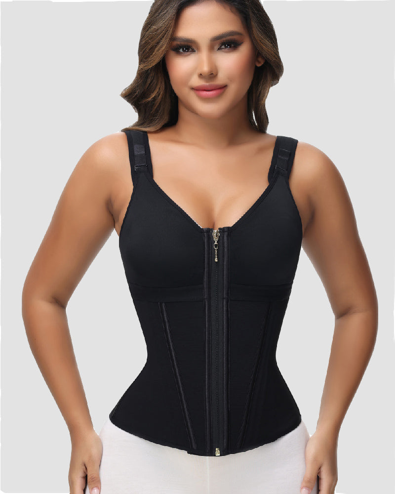 Shapshe® Fajas Colombianas Waist Trainer with Built-in Bra