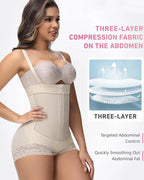 Shapshe® Faja Shaper Tummy Control Shapewear Bodysuit