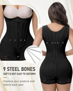 Shapshe® 9 Steel Bone Fajas Tummy Control Shapewear