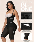 Shapshe® Invisible Zipper Full-Body Compression Faja Bodysuit