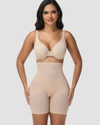Shapshe® High Waist Mesh Cross Tummy Control Shaping Shorts
