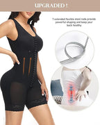 Shapshe® High Compression Garment Shapewear with Bulit-in Bra